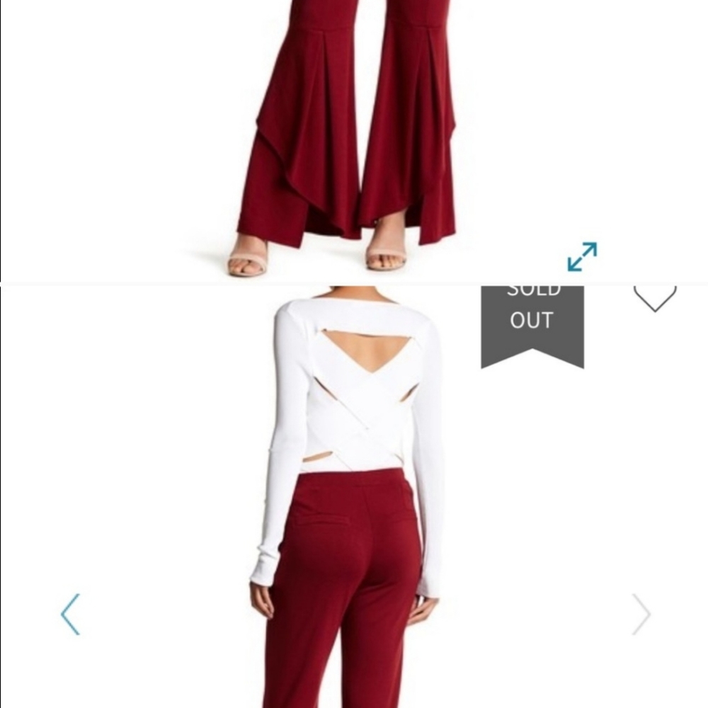 ISO not for sale!! Nordstrom TOV tulip hem pants any color size 38 or 40